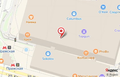 Магазин одежды Terranova в ТЦ ​Columbus на карте