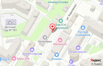 Интернет-магазин косметики Космогид в Нижегородском районе на карте