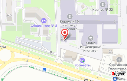 Банкомат СберБанк на проспекте Кулакова, 2 на карте