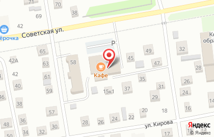 Служба экспресс-доставки Сдэк на Советской улице на карте