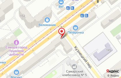 Банкомат Балтийский Банк на улице Победы на карте