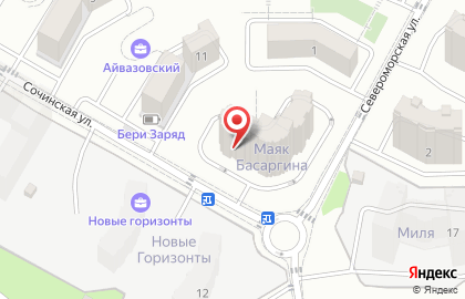 Гастроном Радуга в Первомайском районе на карте