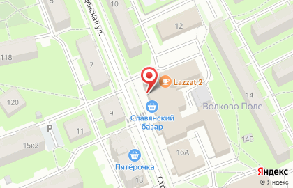 Магазин белорусских продуктов на Стрельбищенской, 16 на карте