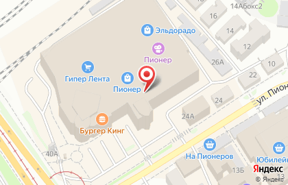 Магазин Суши Make в Октябрьском районе на карте