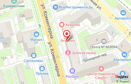 Райффайзенбанк в Нижнем Новгороде на карте
