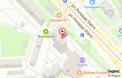 Оптово-розничный магазин цветов Магнолия в Приволжском районе на карте