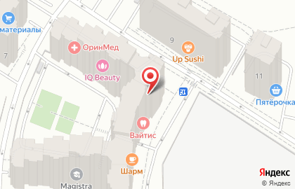 Языковая школа ILS в ЖК "Одинбург" на Северной улице в Одинцово на карте