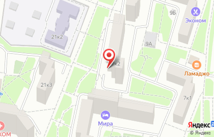 Город Почемучек на улице Марьинский Парк на карте