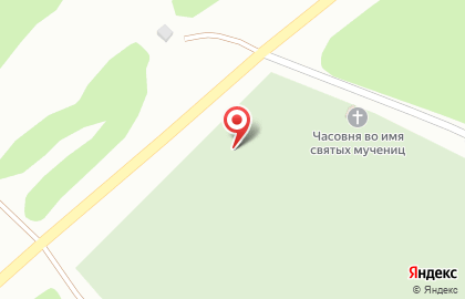 Ахунское кладбище на карте