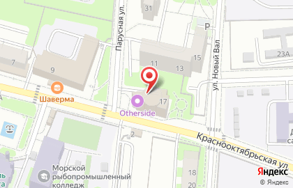 Бератор на Краснооктябрьской улице на карте