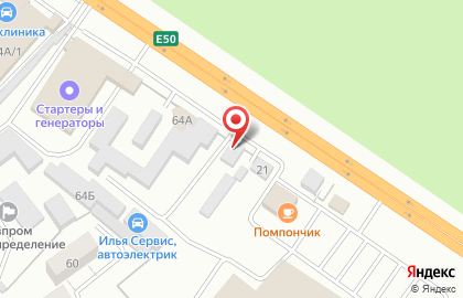 Магазин товаров для европейских грузовиков и прицепов Еврозапчасть на карте