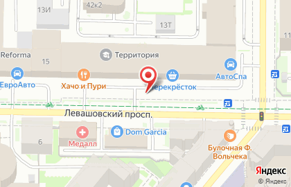 Лайм на Левашовском проспекте на карте