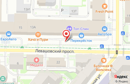 Лайм на Левашовском проспекте на карте