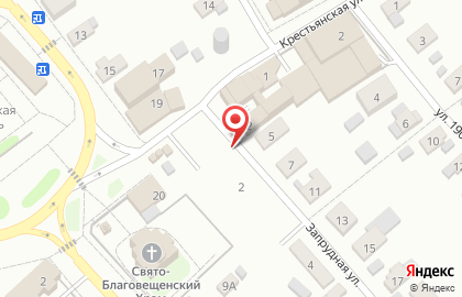 Производственная фирма День и ночь на Запрудной улице на карте