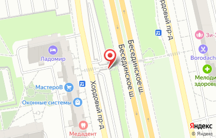 Парковка Гормост на улице Борисовские Пруды на карте