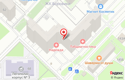Лечебно-диагностический центр ЛАБДИАГНОСТИКА на Хабаровской улице на карте