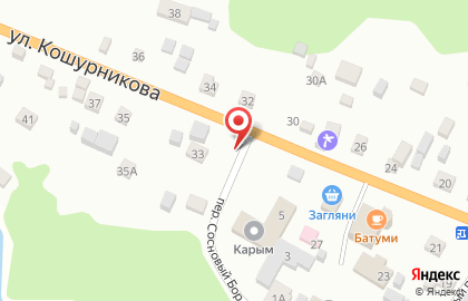 Карым на карте