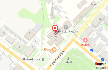 EKG на Красной улице на карте