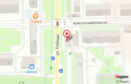 Дом в Краснознаменске на карте
