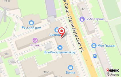 Банкомат Тинькофф в Великом Новгороде на карте