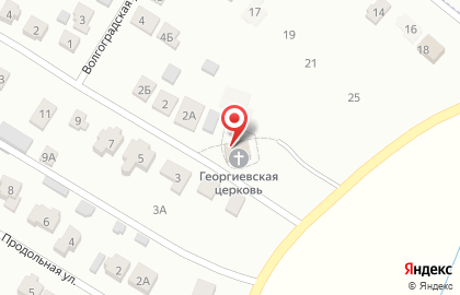 Православный храм святого Георгия Победоносца на карте