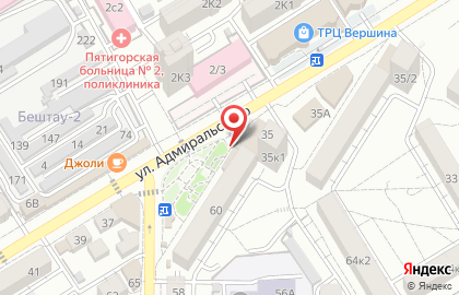Ателье Грация в Пятигорске на карте