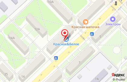 Фирменный магазин Большой мясной на улице 40 лет Октября на карте