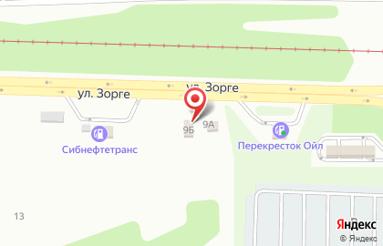 Шиномонтажная мастерская в Орджоникидзевском районе на карте