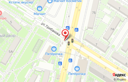 Магазин кондитерских и хлебобулочных изделий Сарептская мельница в Советском районе на карте
