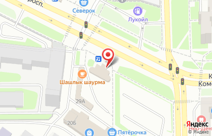 Интерьерный салон Акварель в Курчатовском районе на карте