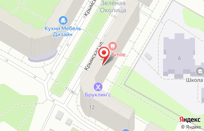 Служба доставки готовых блюд Моккано на Крымской улице на карте