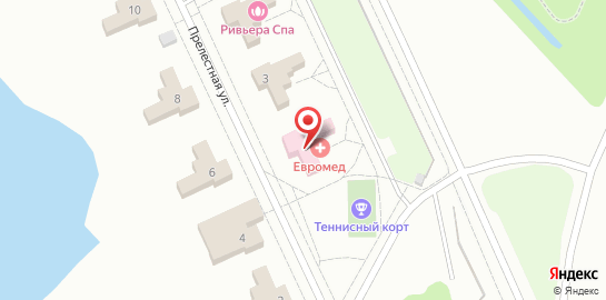 Медицинский центр Ривьера на карте
