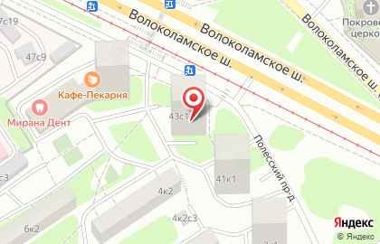 Сервисный центр Daikin на Волоколамском шоссе на карте