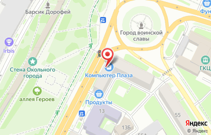 Компьютер Плаза на карте