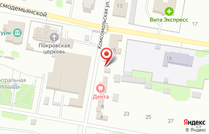Магазин продуктов Виктория на улице З.Космодемьянской на карте