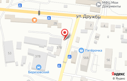 Столовая Горячие обеды на Полевой улице на карте