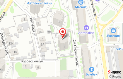 Транспортная компания ТрансАгентство в Советском районе на карте