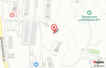 Автодоктор в Днепровском переулке на карте