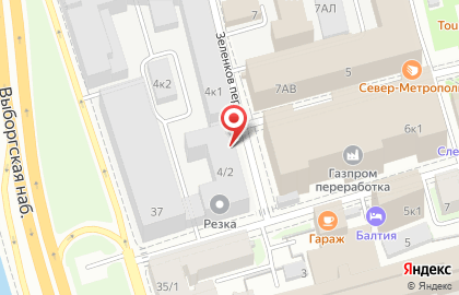 Производственная компания в Санкт-Петербурге на карте