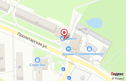 Супермаркет Дикси в Москве на карте