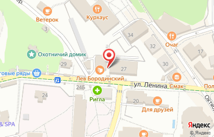 Обувной магазин Элегант на улице Ленина на карте