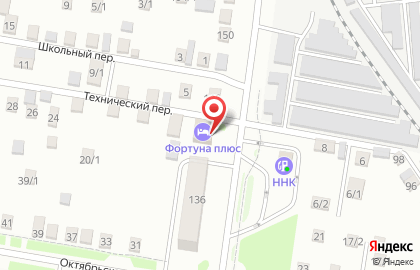 Гостиничный комплекс Фортуна Де Люкс на улице Лазо на карте