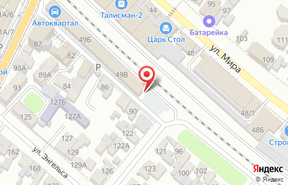 Шиномонтажная станция на ​Железнодорожной, 49В на карте