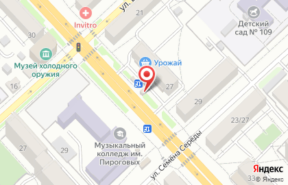 Магазин печатной продукции Роспечать на улице Дзержинского, 27/2 киоск на карте