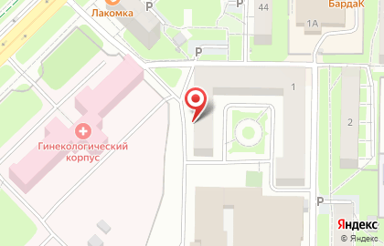 Торговая компания профессиональных систем безопасности Протэк в Центральном районе на карте
