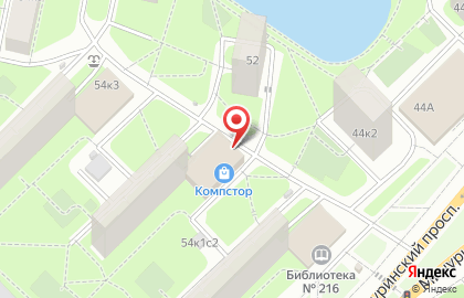 Ногтевая студия Маникюр Раменки на карте
