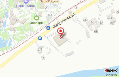 Магазин бытовой техники Премьер на Фабричной улице на карте