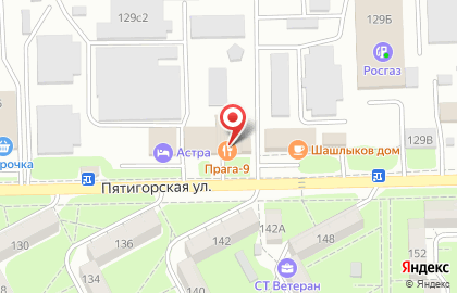 Ресторан Прага 9 на карте