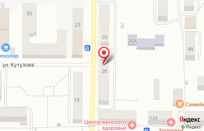 Сервисный центр Reset на улице Петрова на карте