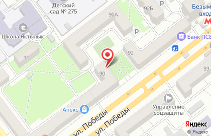 Центр кратковременного пребывания детей Няня-клуб Королевство в Советском районе на карте